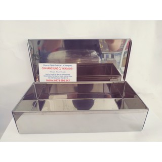 HỘP CHỮ NHẬT INOX SỐ 2