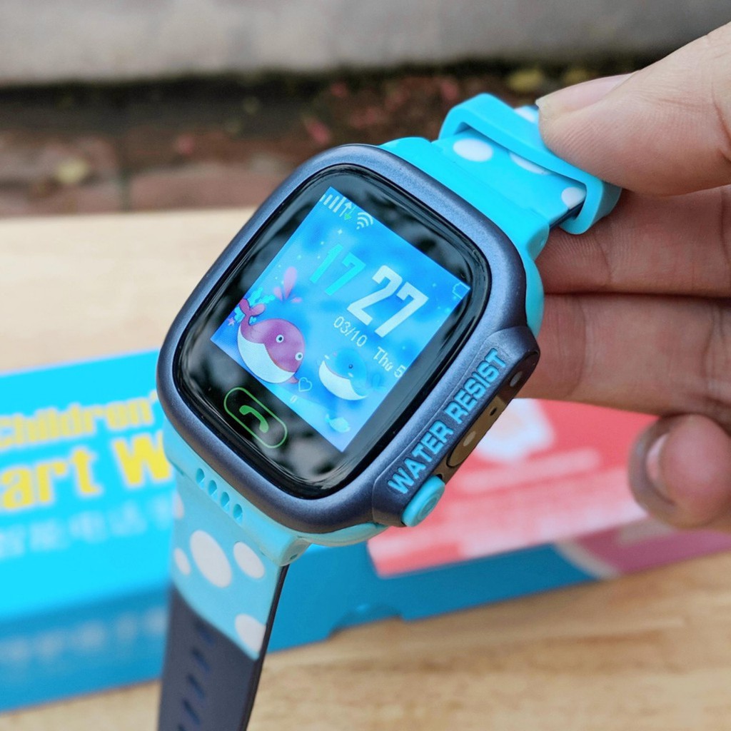 Đồng hồ định vị trẻ em GPS Wifi chống nước cao cấp pin lâu