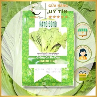 Hạt Giống Cải Bẹ Dưa RADO 673 gói 10gr Dễ Trồng, Năng Suất Cao