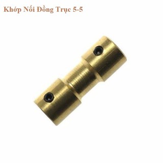 Khớp nối đồng lỗ trục 5mm - 5mm