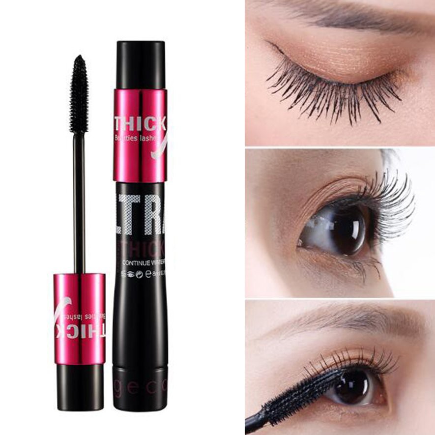 Set 2 Mascara Sợi Tơ Uốn Cong Mi Chuyên Nghiệp