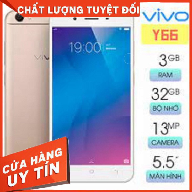 [ SIÊU GIẢM GIÁ  ] [ Đánh PUBG - LIÊN QUÂN Chuẩn] điện thoại VIVO Y66 ram 3G/32G, màn hình 5.5inch, Camera selfiel 16Mp 