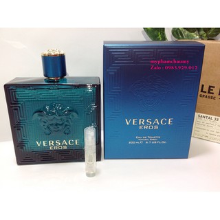 [Mẫu thử] Nước hoa Versace Eros  2,5,10ml