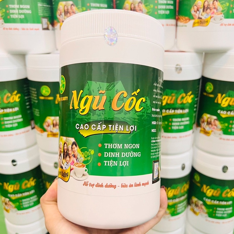 Bột ngũ cốc dinh dưỡng tiện lợi không cần pha thêm đường sữa