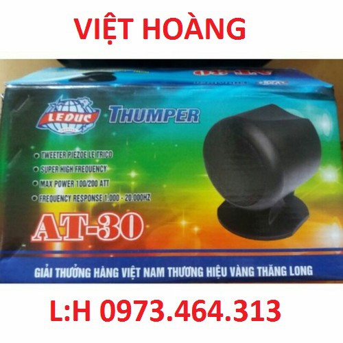LOA TREBLE RỜI GẮN ÂM LY AT 30 - GỒM 1 ĐÔI - 0973.464.313
