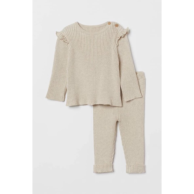 Bộ len hm cho bé chuẩn auth cho bé gái