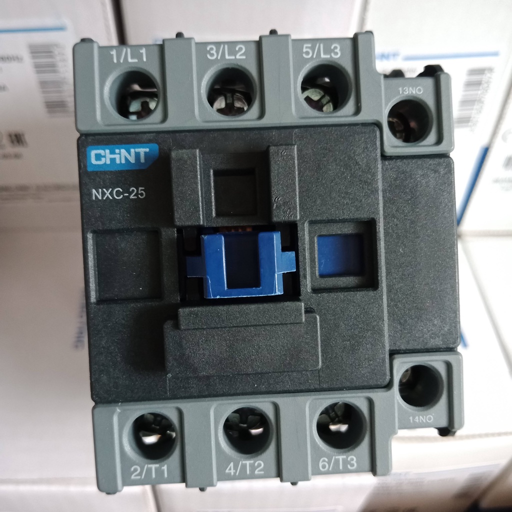 Khới động từ CHINT 3 PHA cuộn hút 220VAC 18A, 22A, 25A, 32A, 40A