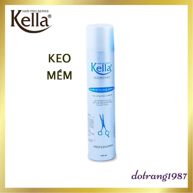 KEO XỊT TÓC KELLA 420ML