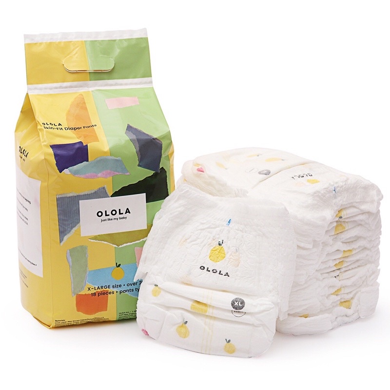 [KÈM QUÀ TẶNG] Tã/Bỉm Quần OLOLA Skin Fit Size Big (XXL18) Hàn Quốc Cho Bé từ 13kg, Mỏng Nhẹ, Mềm Thoáng, Thấm Hút Nhanh