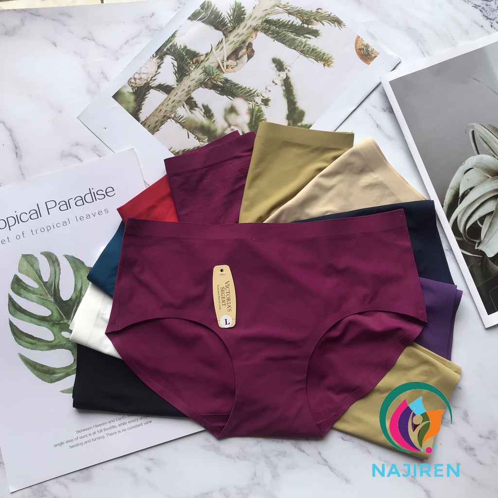 Quần Lót Nữ Thun Lạnh đúc su không đường may mặc trong váy sexy dễ thương QL01