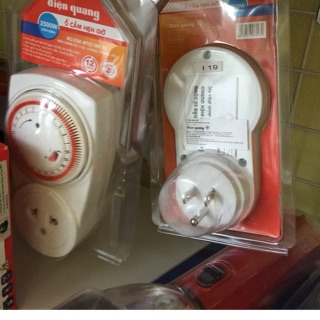 Ổ cắm hẹn giờ ĐQ ESK DT08 W 13