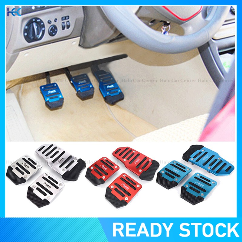Bộ 3 bàn đạp ga xe hơi an toàn chống trượt
