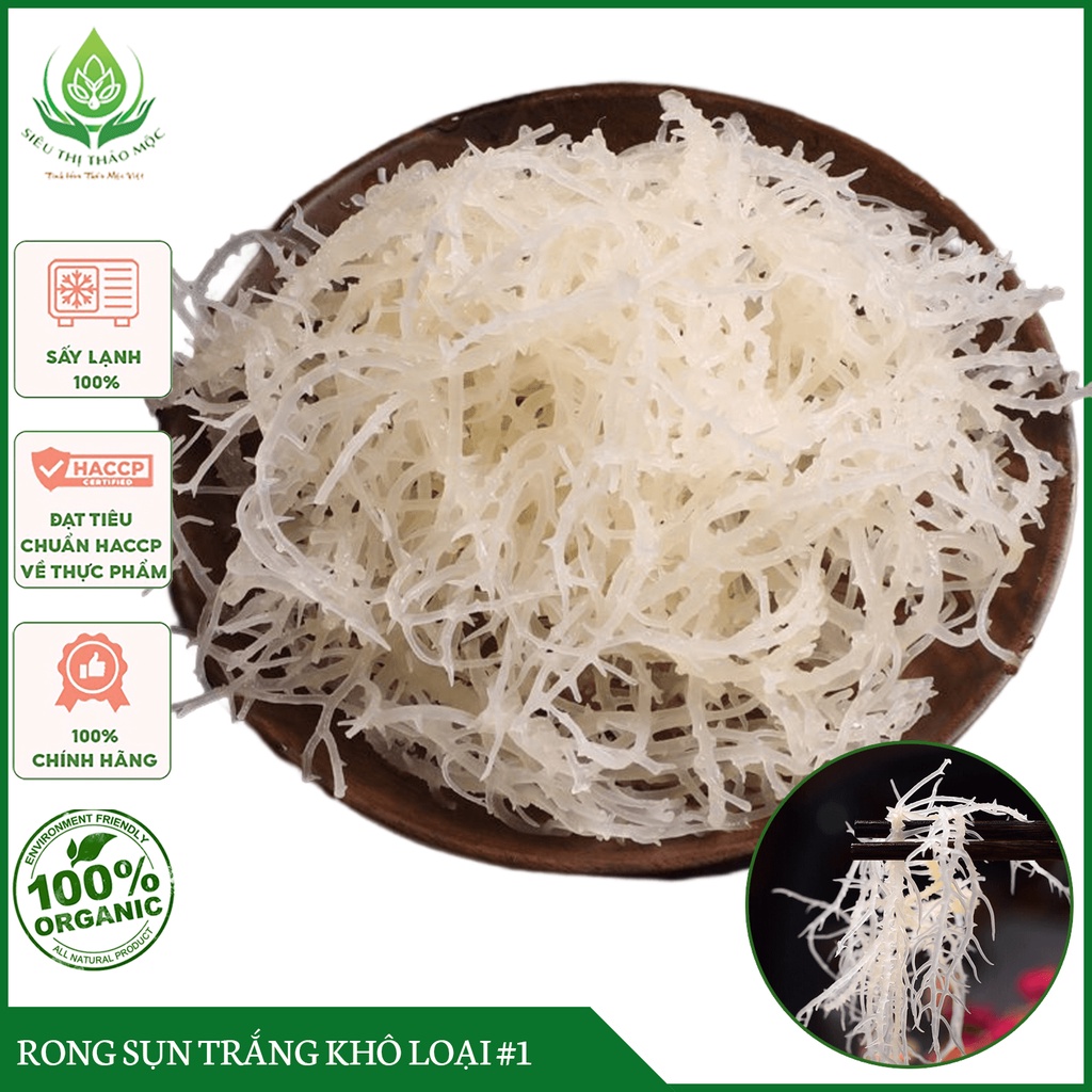 HÀNG LOẠI 1 Rong Sụn Khô 1Kg Loại Ngon Làm Gỏi Nấu Chè Rất Tốt