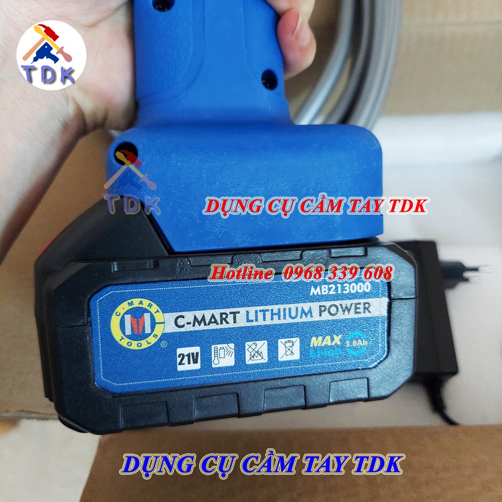 Máy Rửa Xe Pin Cao Cấp CMART, Xịt Rửa Điều Hòa, Phun Tưới Cây Cảnh Tiện Lợi