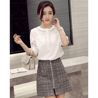 Combo đầm suông và 4 áo Bella