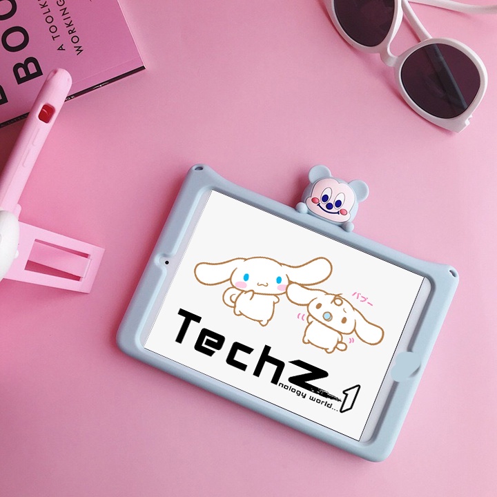 [Nhiều Màu] Ốp Lưng iPad mini, iPad Air, iPad Pro silicon hình thú dễ thương cho Bé - Mã TZAT911