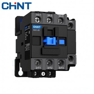 (Chint) Contactor 3 pha 25A , NXC-25  chịu tải động cơ 11KW