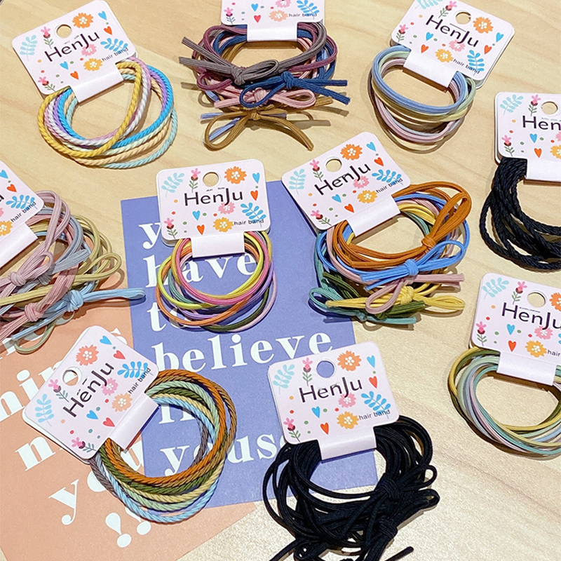 Dây buộc tóc nhiều màu sắc xinh xắn dành cho nữ