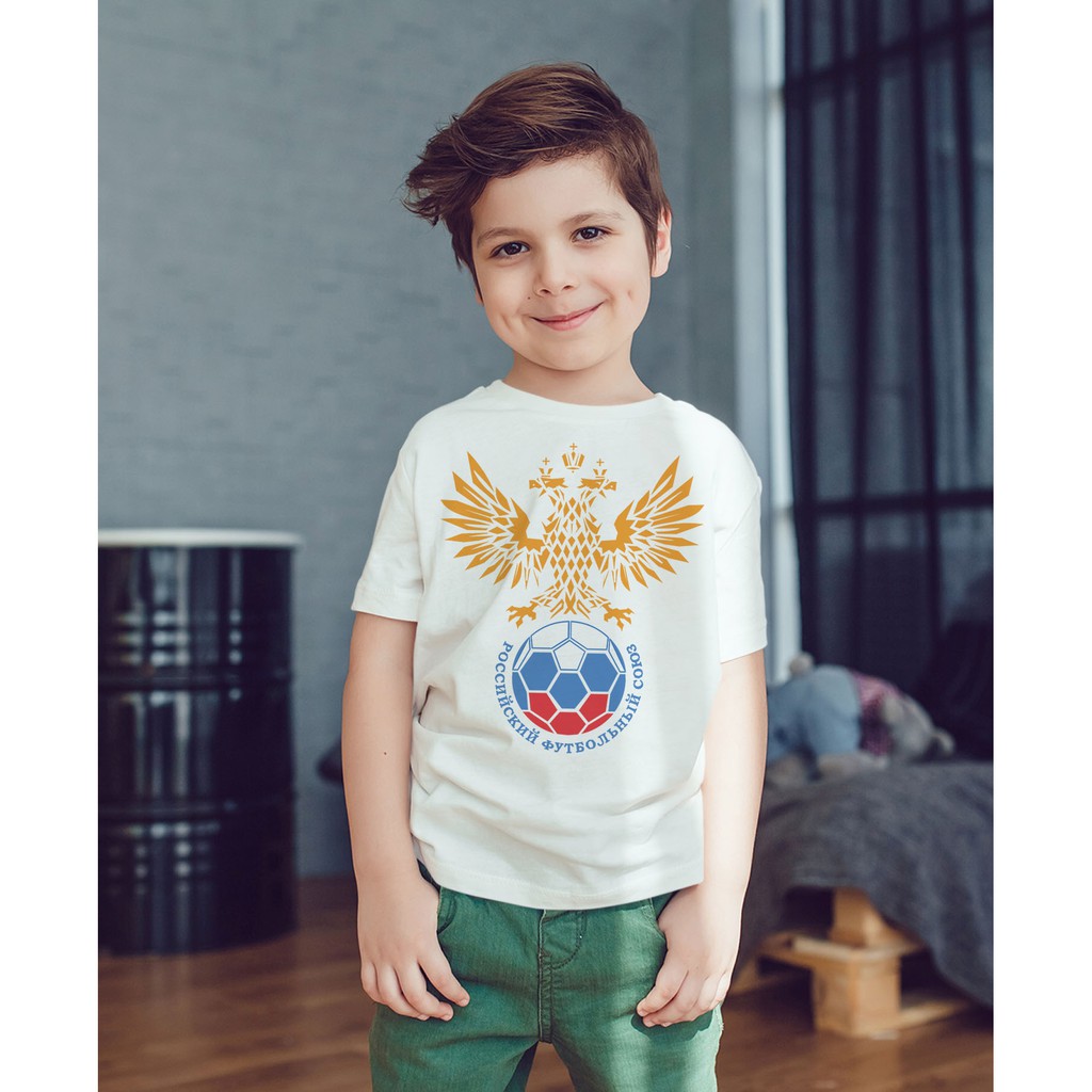 Áo Thun Bé Trai - Russian - Đội Bóng - Unisex Cao Cấp -SKT20-00157