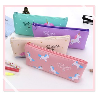 Hộp bút kỳ lân Unicorn Da Mịn Chống nước