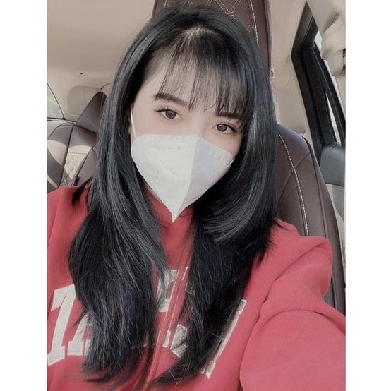 Set 50 chiếc khẩu trang N95 không van vải không dệt, khẩu trang y tế 5 lớp, kháng khuẩn chống bụi mịn chất lượng cao