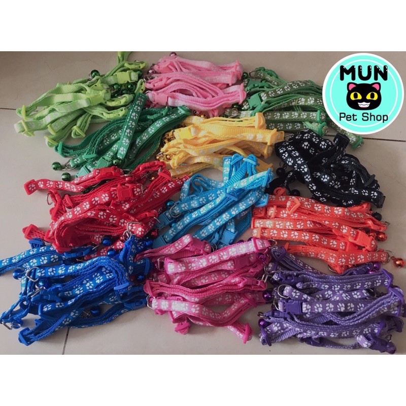 Vòng cổ chó mèo có chuông 1cm