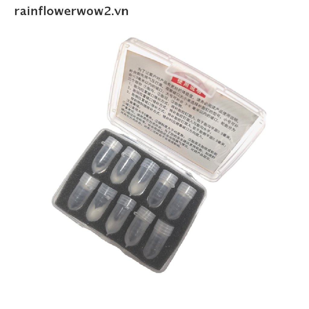 Bộ 10 Ốc Vít Cao Su Sửa Chữa Xe Mô Tô Điện Chuyên Dụng