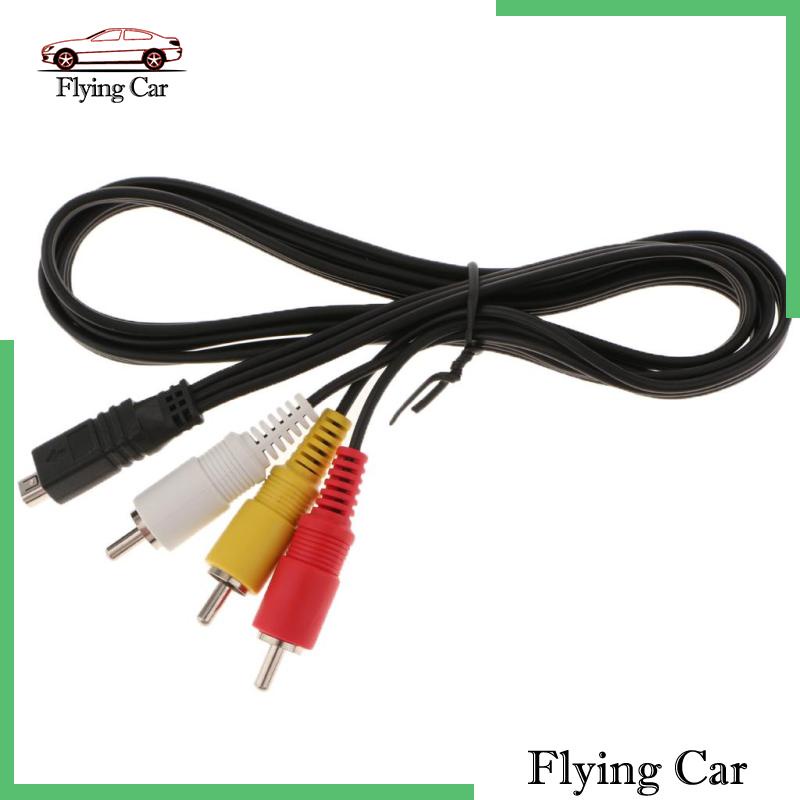 Dây Cáp Video AV A / V TV 3RCA Cho Sony DCR-SR85 DCR-SR85E DCR-SR90 HDR-FX7 (Lzdjfmy2)
