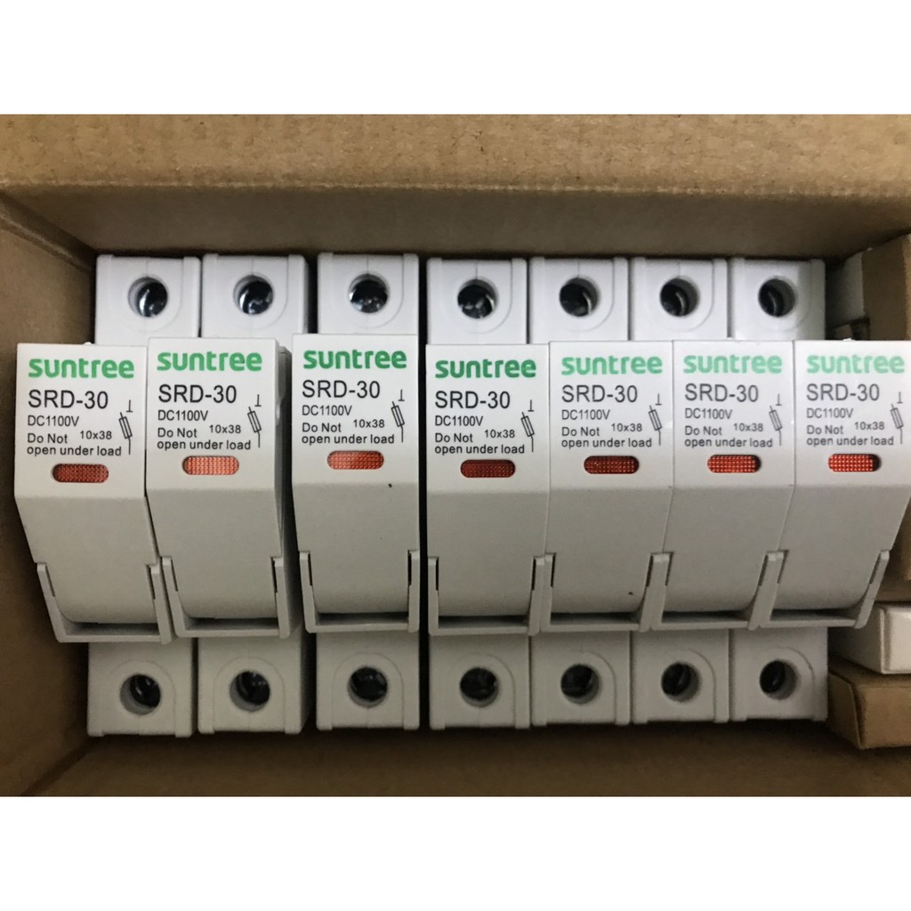 Bộ Cầu chì DC Suntree 1P 15A-32A 1100VDC SRD-30