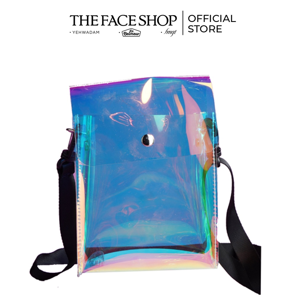 [Hàng tặng](Gwp) Túi Đựng Mỹ Phẩm Thefaceshop Hologram Cross Bag