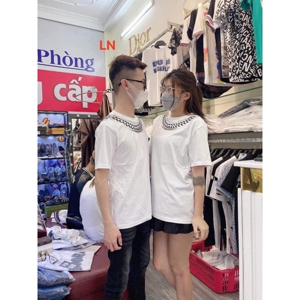 Áo phông vòng cổ trơn LN12