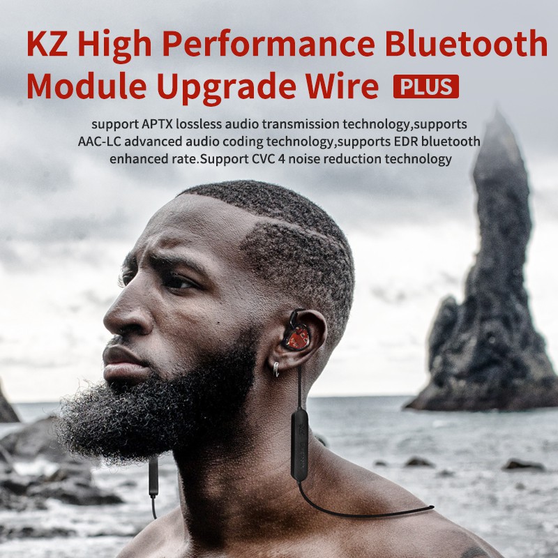 Set dây cáp Bluetooth ZS10 ZSAZST ZS6 KZ có thể tháo rời tiện dụng kèm dây cáp USB