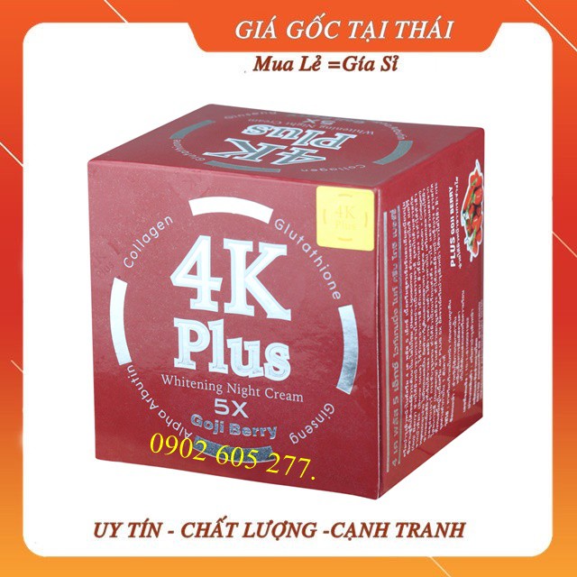 [hàng chính hãng]Kem 4k Plus Goji Da Mụn