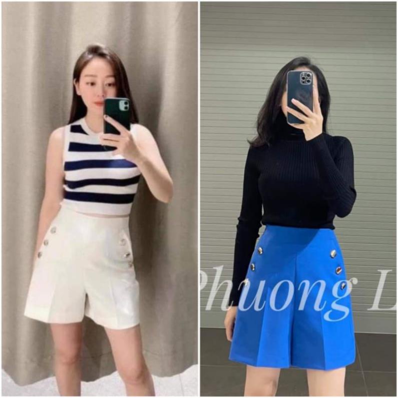 NB quần short vải Zara Auth new