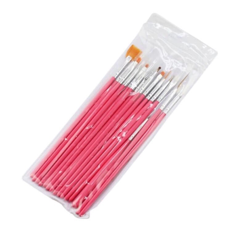 Bộ 15 cây cọ làm móng