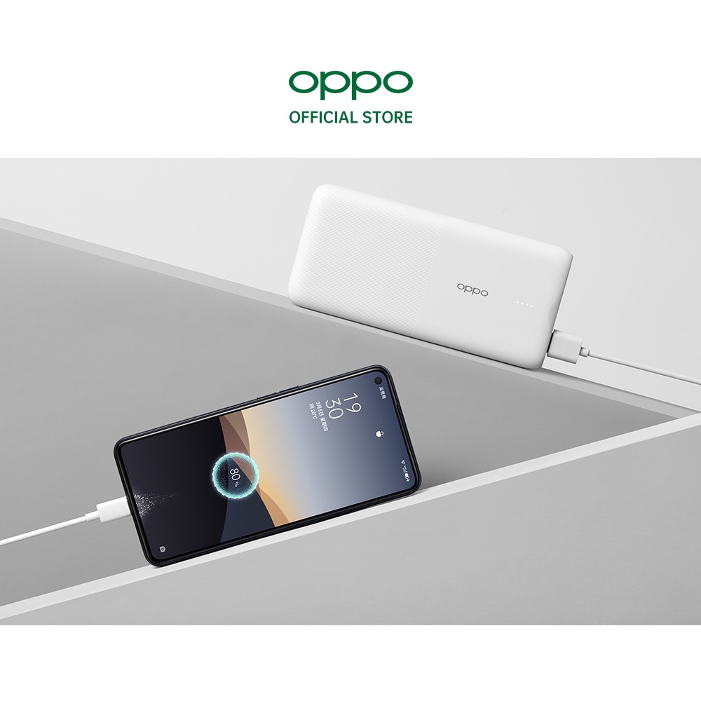 Pin Sạc Dự Phòng OPPO 18W 10.000 mAh PBT02 | Hỗ Trợ Sạc Nhanh 18W | 2 USB Và 1 Type C | Hàng Chính Hãng