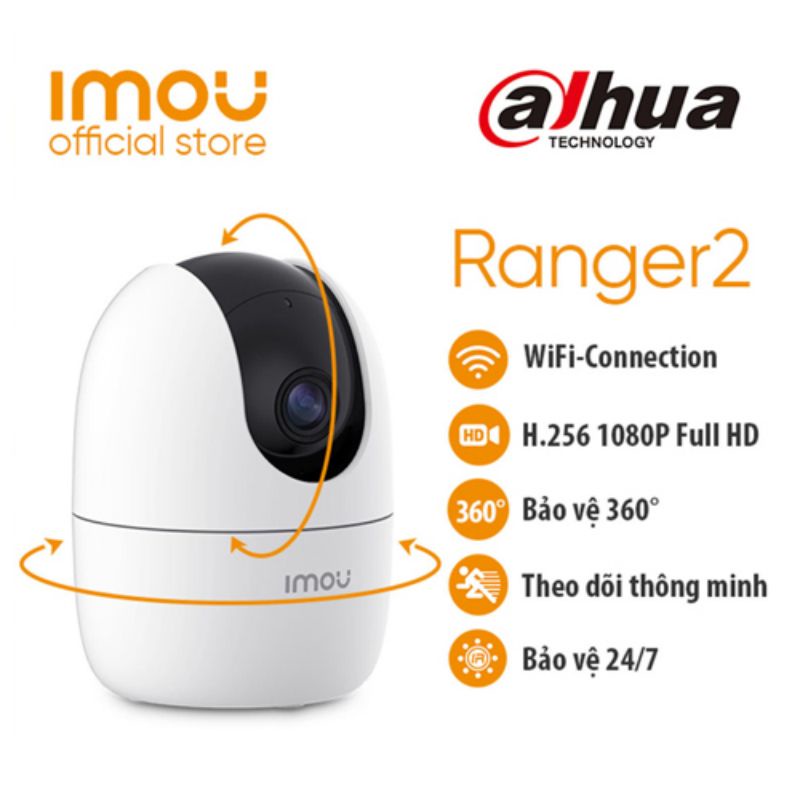 Camera Wifi Imou IPC-A22EP-H-V2 Chính Hãng KBT