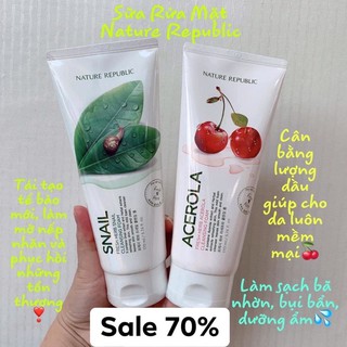 Sữa rửa mặt nature republic