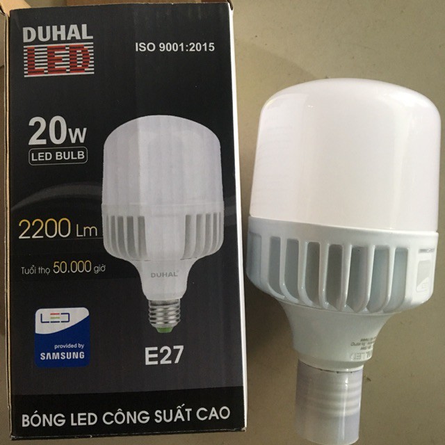 Bóng Đèn Led Bulb DUHAL  10W- 15W- 20W - 30W - 40W - 50W - 60W E27 Tiết kiệm điện