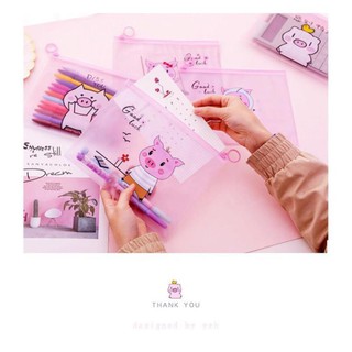 Túi Zip Lụa Đựng Bút, Mĩ Phẩm - Dungmyle325