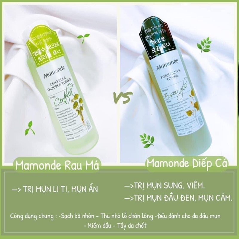 Nước hoa hồng Mamonde Toner