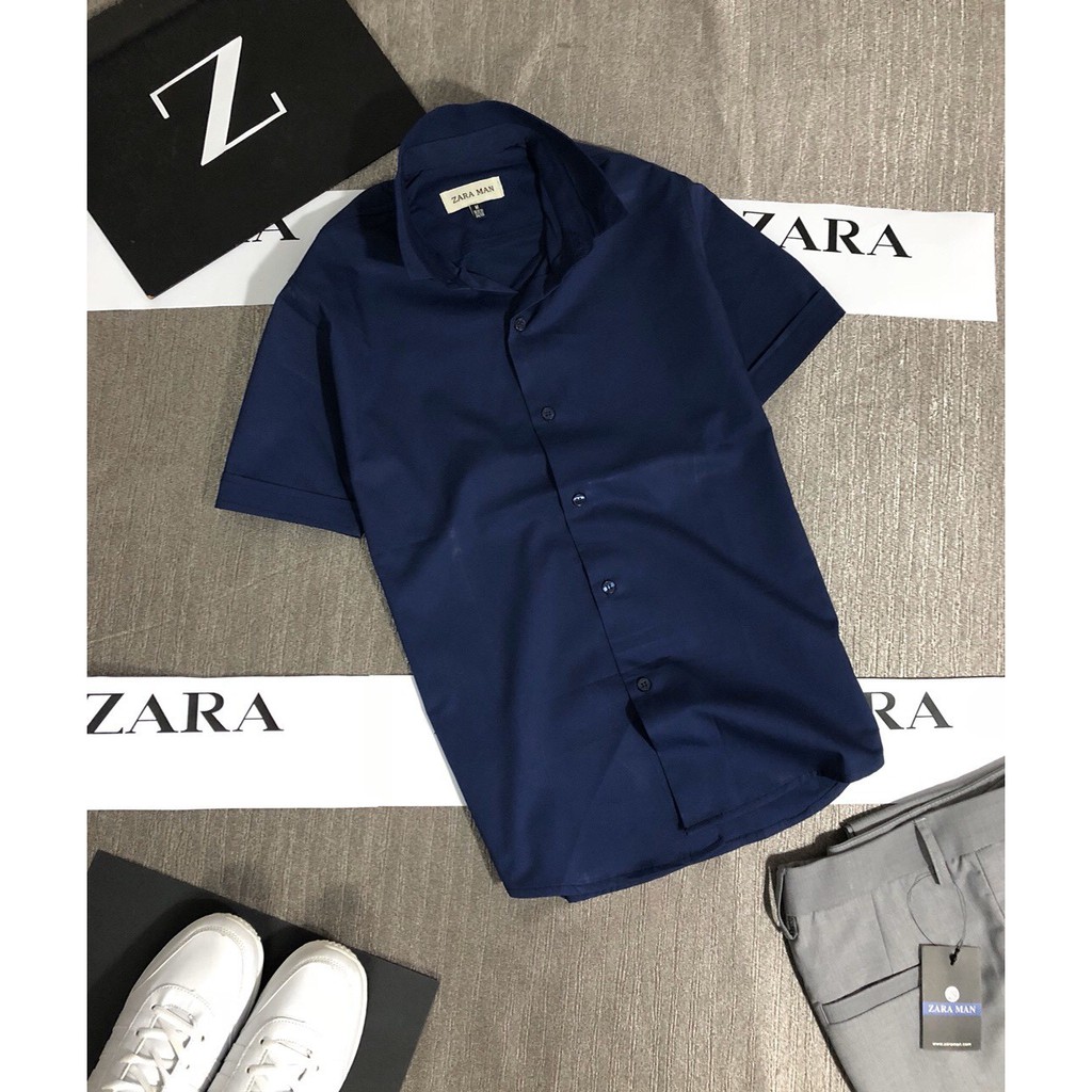 ÁO SƠ MI NAM KATE LỤA KHÔNG NHĂN