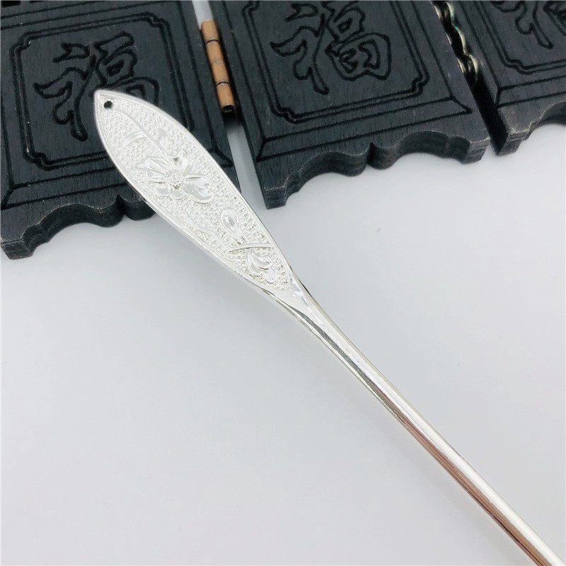 1 cán trâm đúc 148mm nguyên liệu làm trâm làm trang sức cổ trang