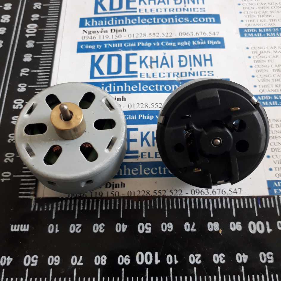 ĐỘNG CƠ DC 1.5-4.5V 13500RPM TRỤC 3MM kde3090