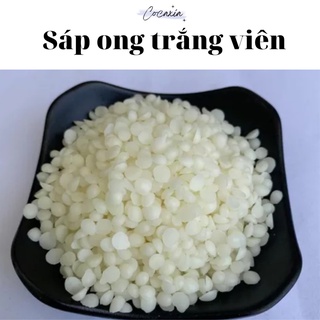 Sáp ong làm nến sáp ong trắng viên 500g/1000g - Nguyên liệu làm nến thơm Cocaxia