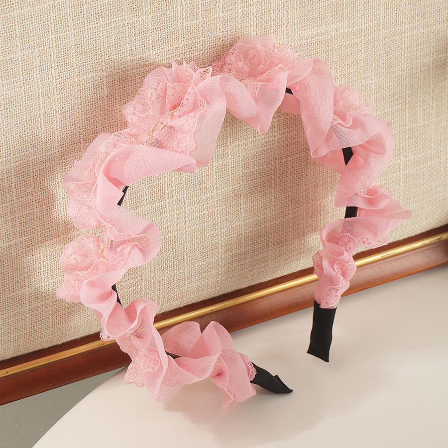 Băng Đô Ren Lưới Phong Cách Hàn Quốc Cho Nữ