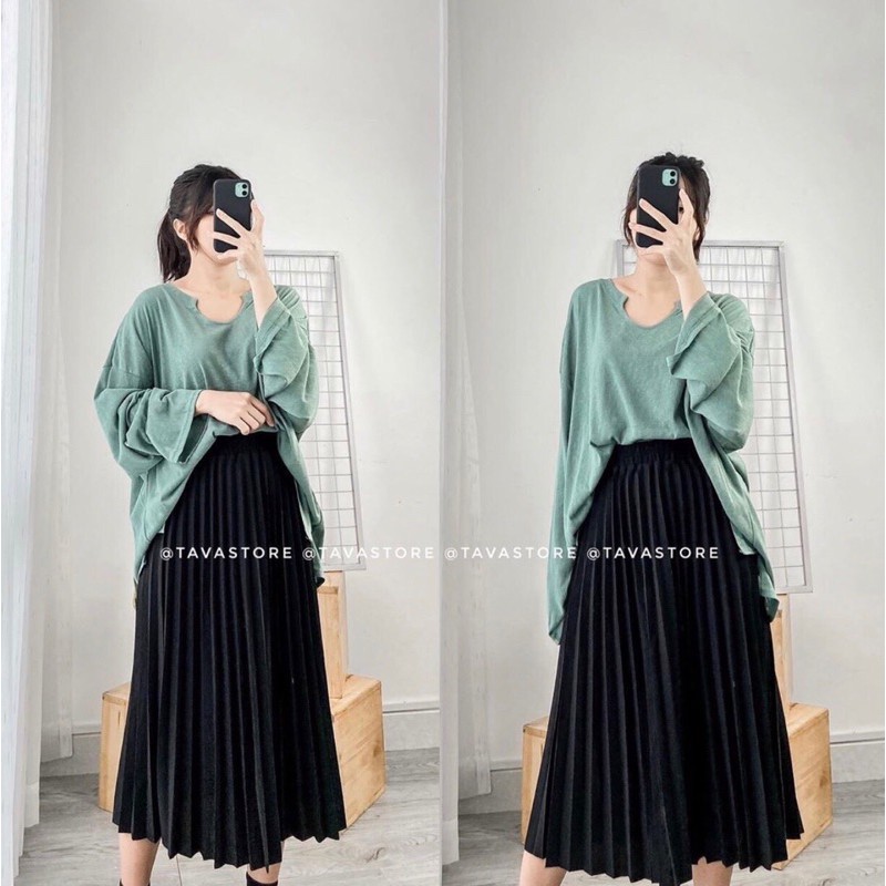 CHÂN VÁY MIDI BIGSIZE (55-85kg)