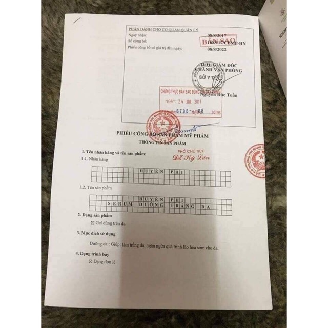 SERUM SÂM TỐ NỮ HUYỀN PHI