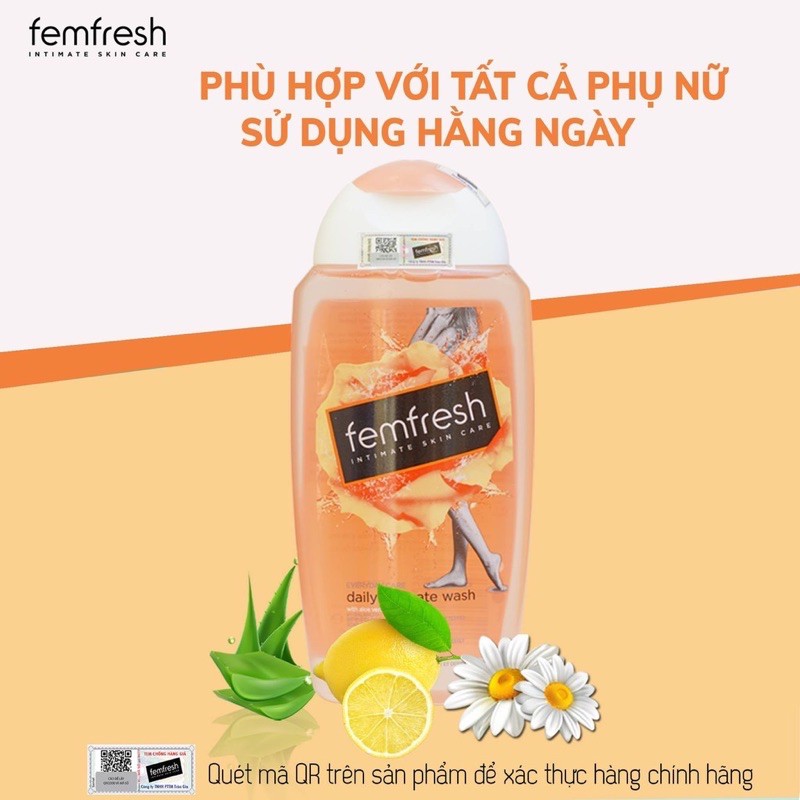 DUNG DỊCH VỆ SINH PHỤ NỮ FEMFRESH