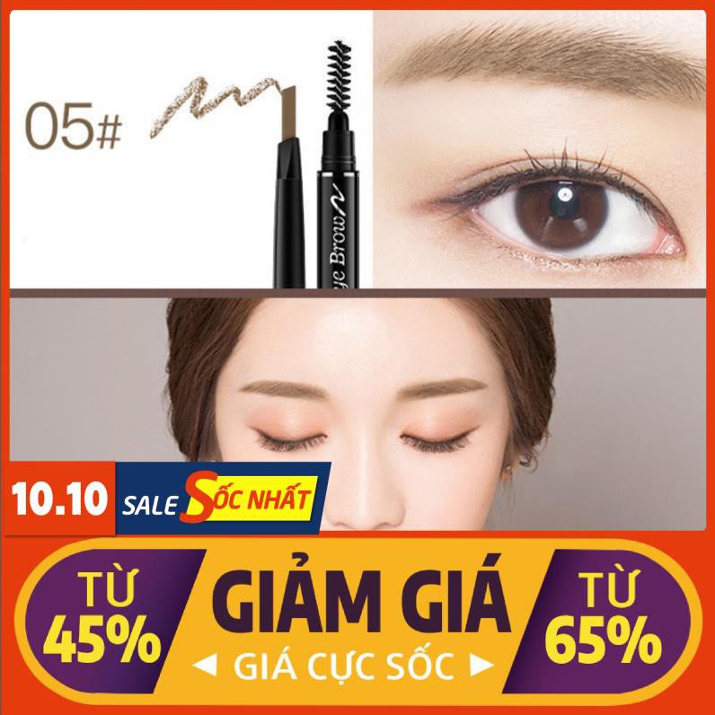 Mua 1 tặng 1- Bút kẻ lông mày cao cấp Lameila Double Effect LE15 - Hanauki Beauty